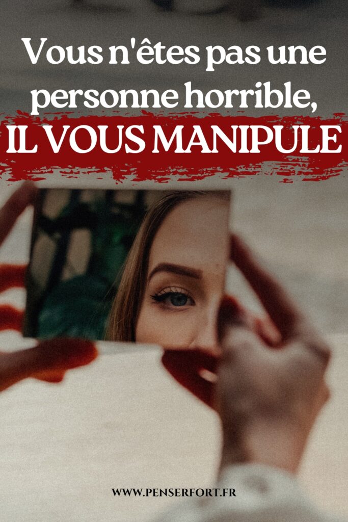 Vous N'êtes Pas Une Personne Horrible, Il Vous Manipule