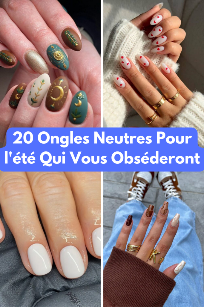 20 Ongles Neutres Pour l'été Qui Vous Obséderont