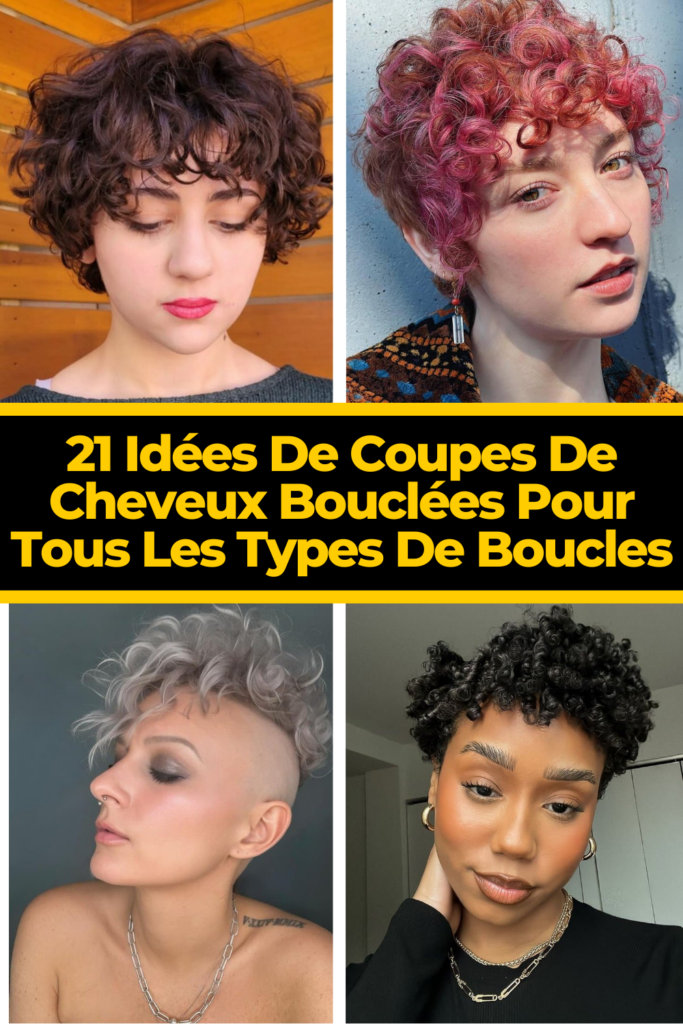 21 Idées De Coupes De Cheveux Bouclées Pour Tous Les Types De Boucles