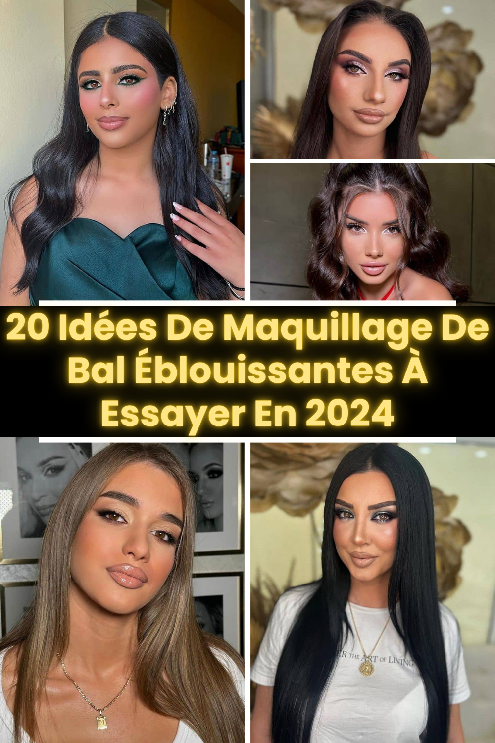 20 Idées De Maquillage De Bal Éblouissantes À Essayer En 2024