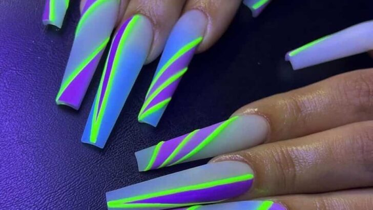 20 Idées Créatives Pour Obtenir Des Ongles Violets Du Plus Bel Effet