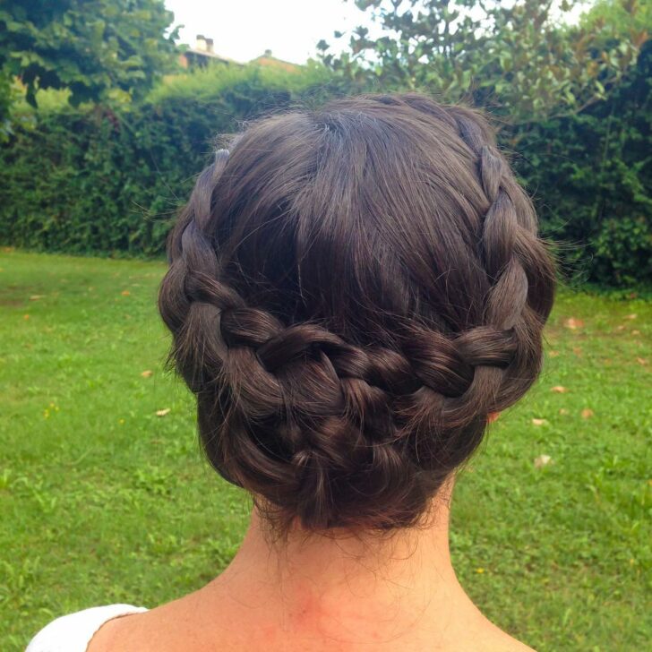 Couronne de tresses