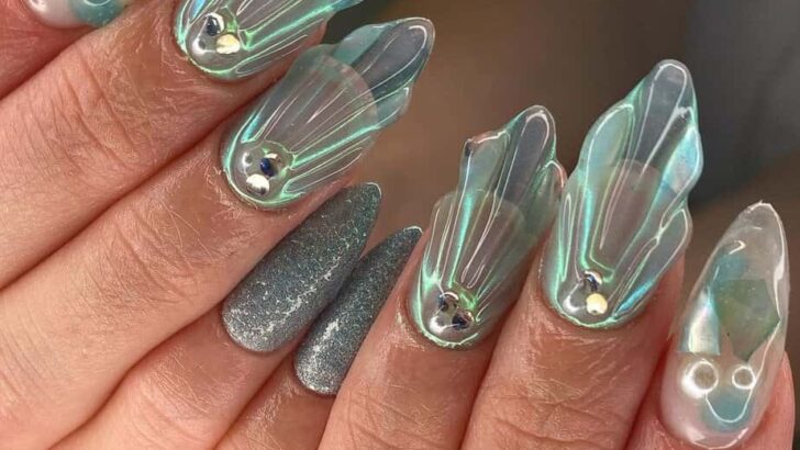 23 Ongles De Sirène Hypnotiques Pour Faire Sensation À La Plage