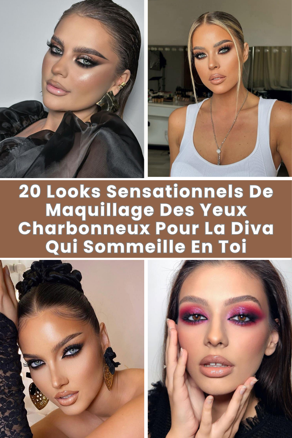 Maquillage Des Yeux Charbonneux