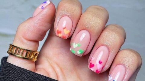 22 Adorables Dessins D’ongles En Forme De Cœur Dont Tu Vas Tomber Amoureuse